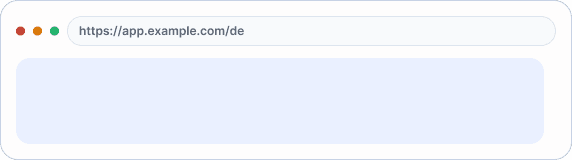 Visible browser window for a headful browser test run